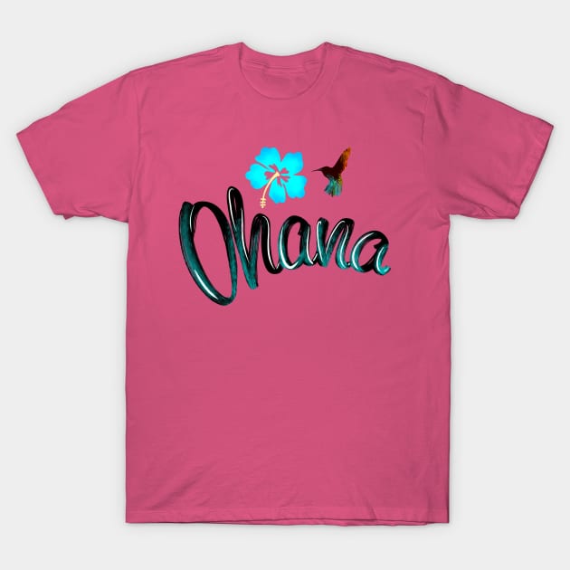 Ohana 6 T-Shirt by Miruna Mares